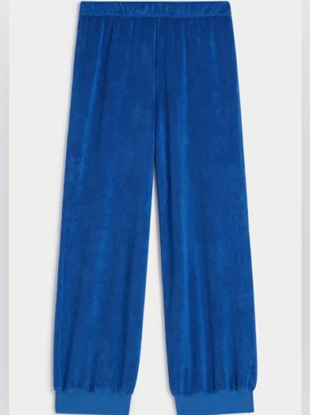 Suzi Kondi Velour Wide-Leg Tosk Harem Pants